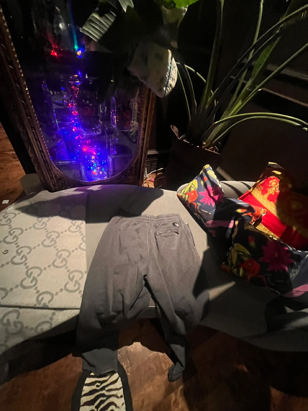 Nike Grey Fleece Sweatpants - photo 4