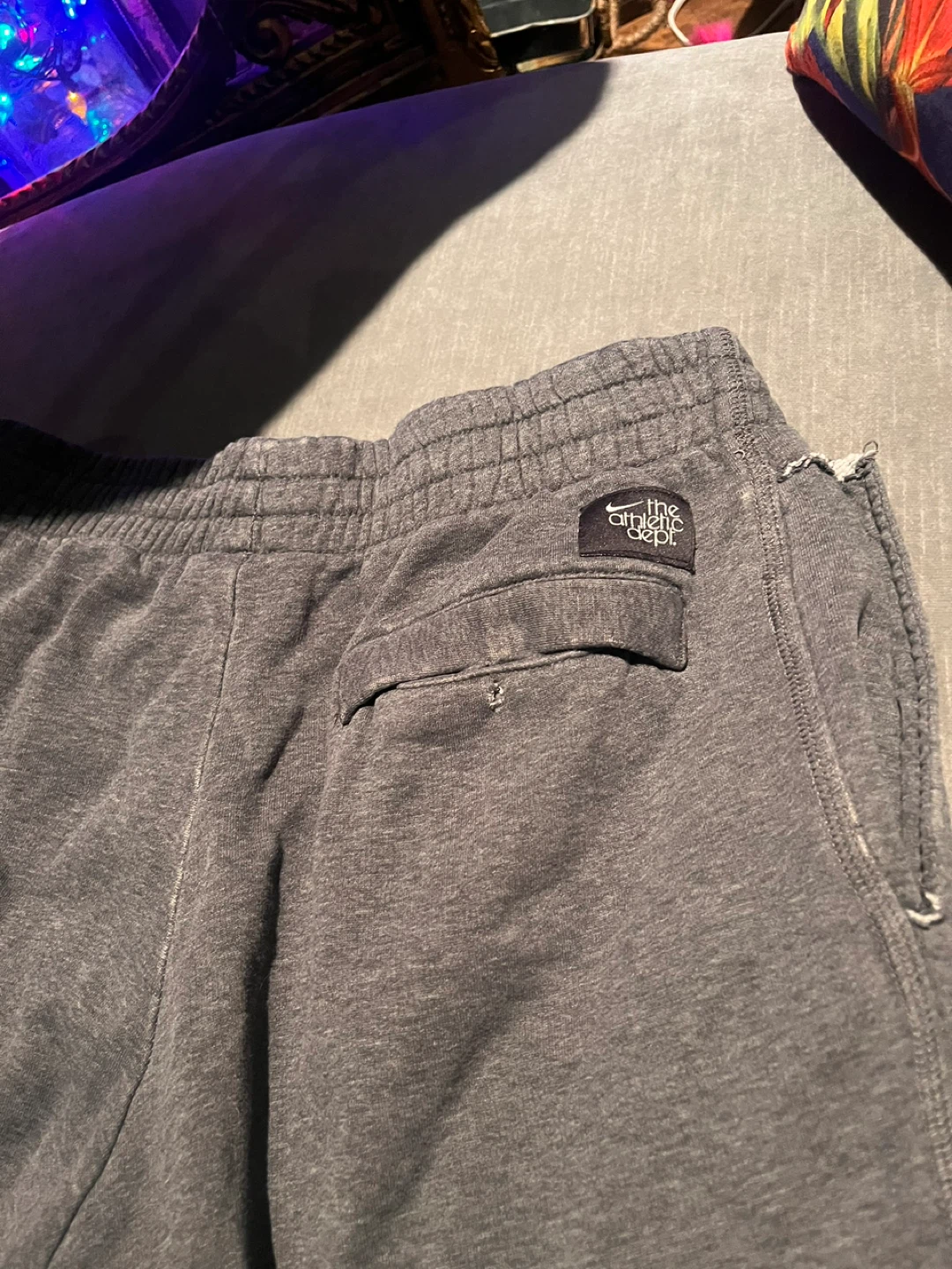 Nike Grey Fleece Sweatpants - photo 5