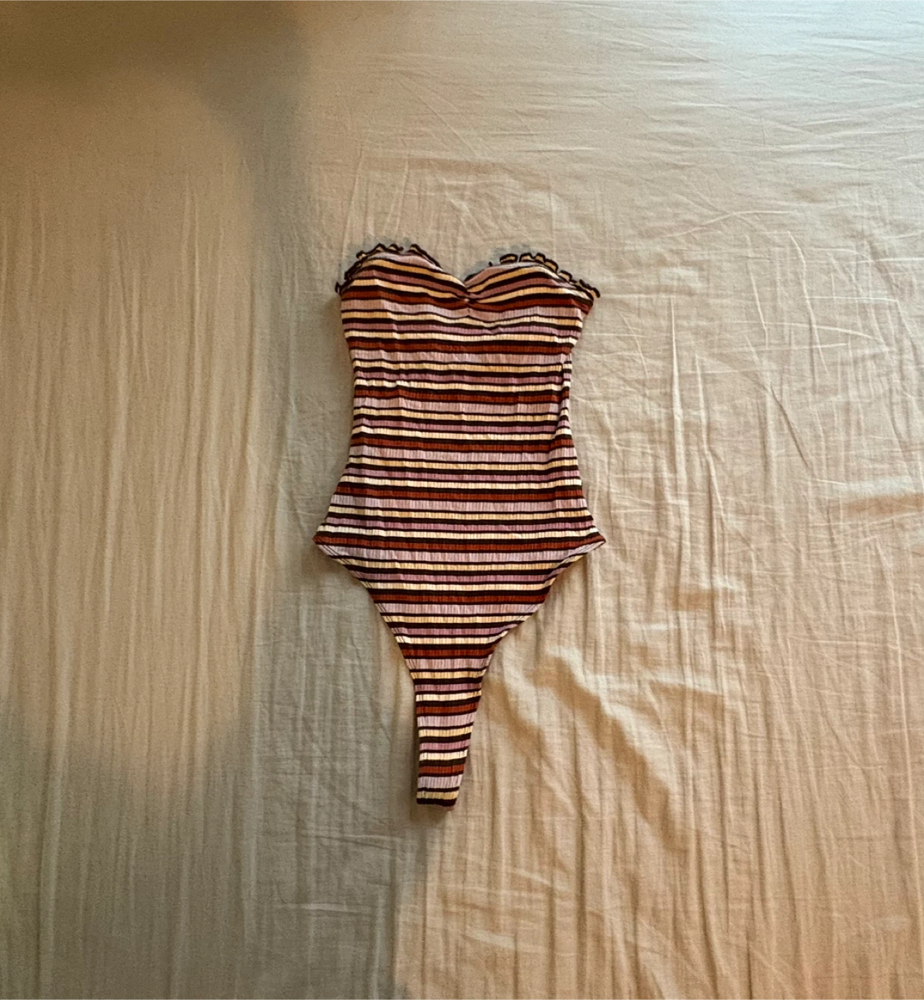 Striped Bodysuit