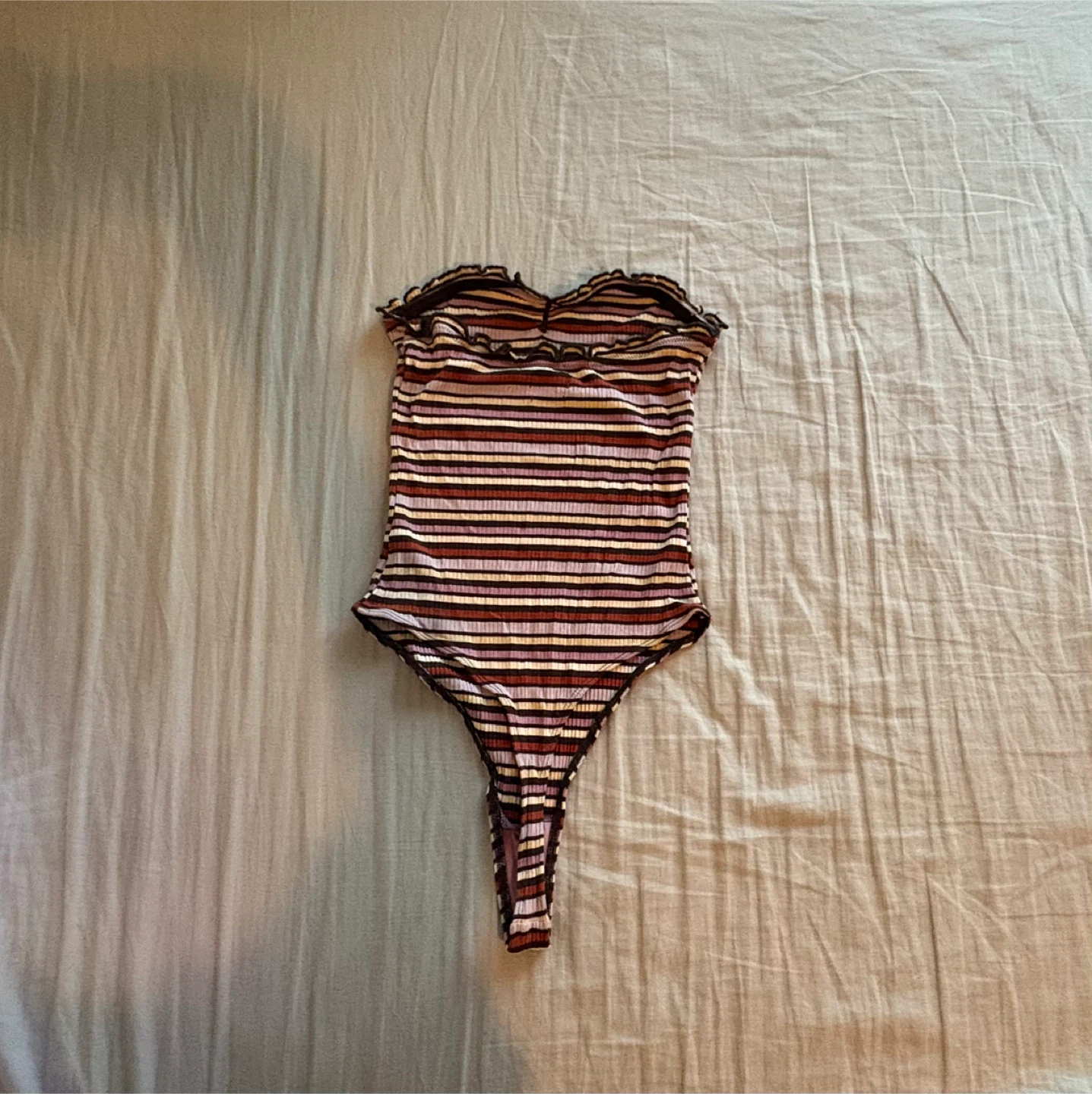 Striped Bodysuit - photo 2