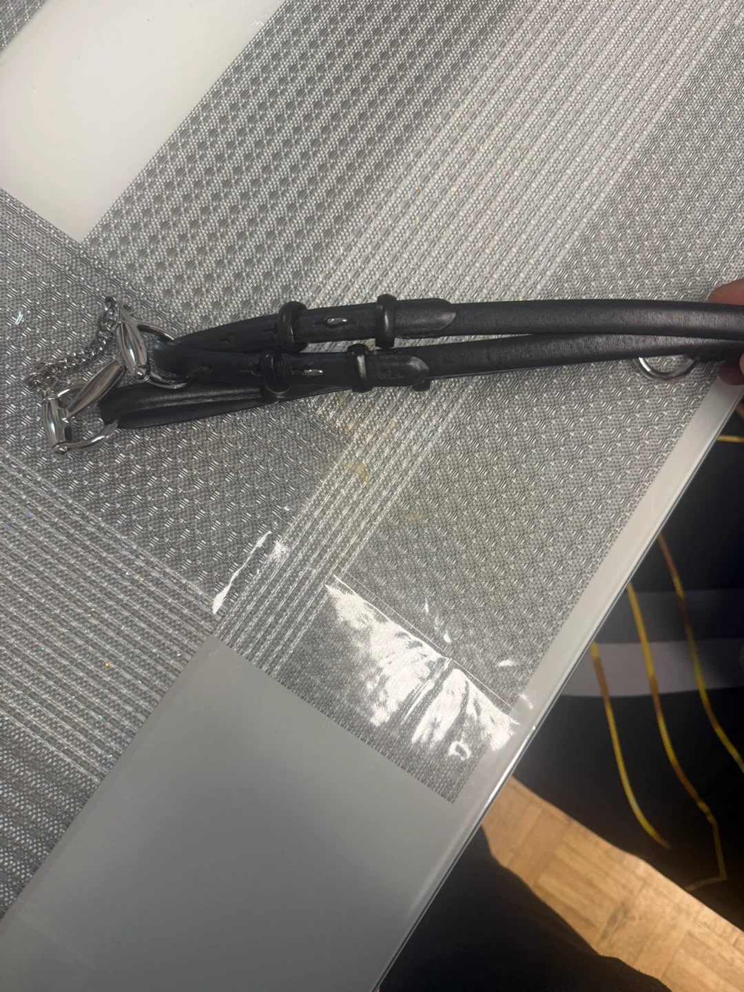 RLL Horse Bit Black Leather - photo 4