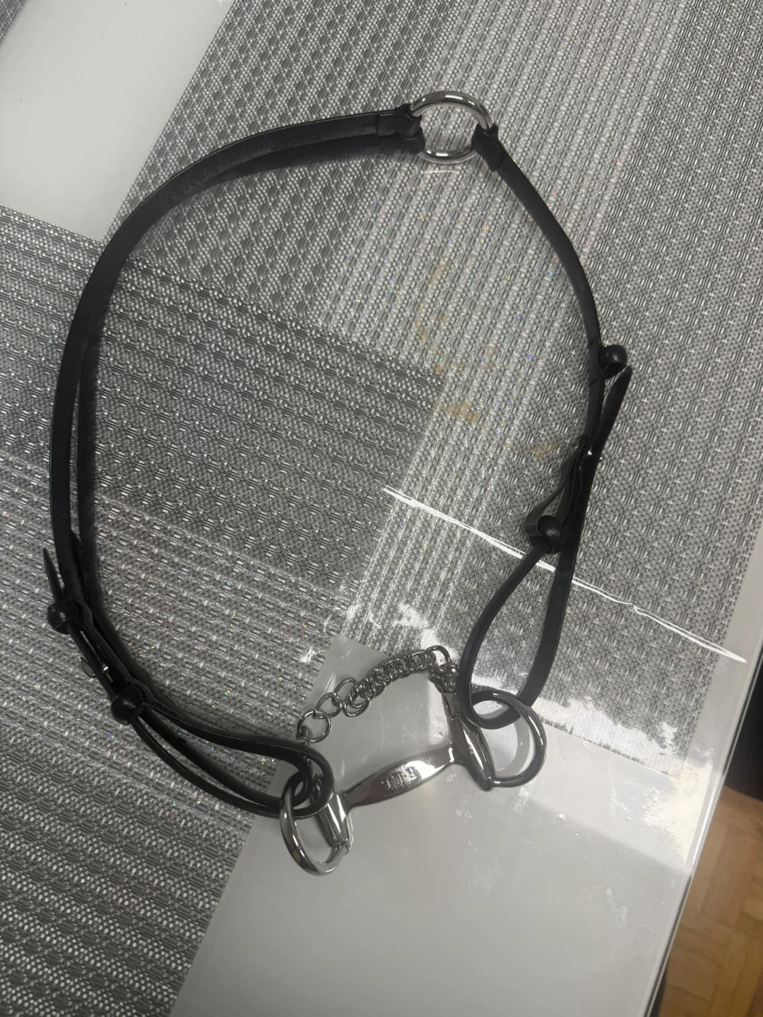 RLL Horse Bit Black Leather - photo 2