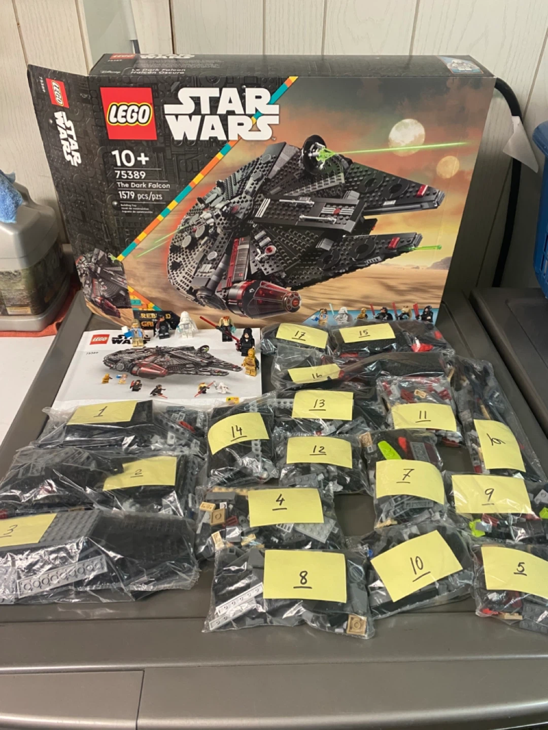 LEGO Star Wars The Dark Falcon (75389) – Complete Set