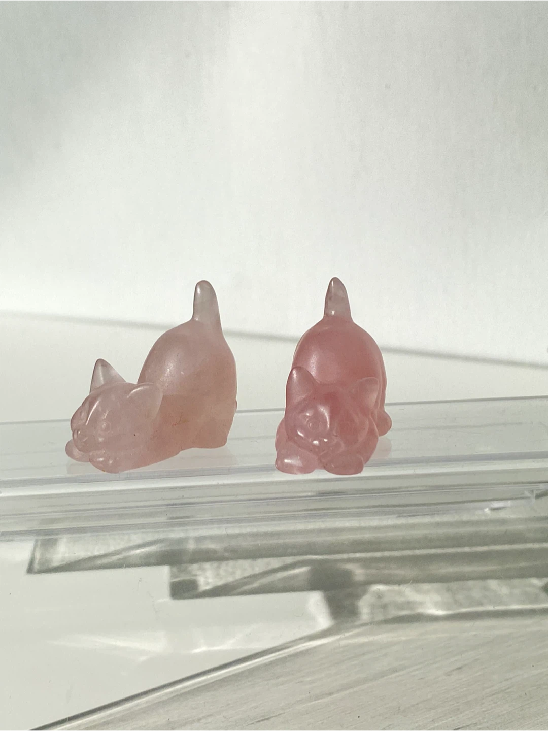 Rose Quartz cat - photo 2
