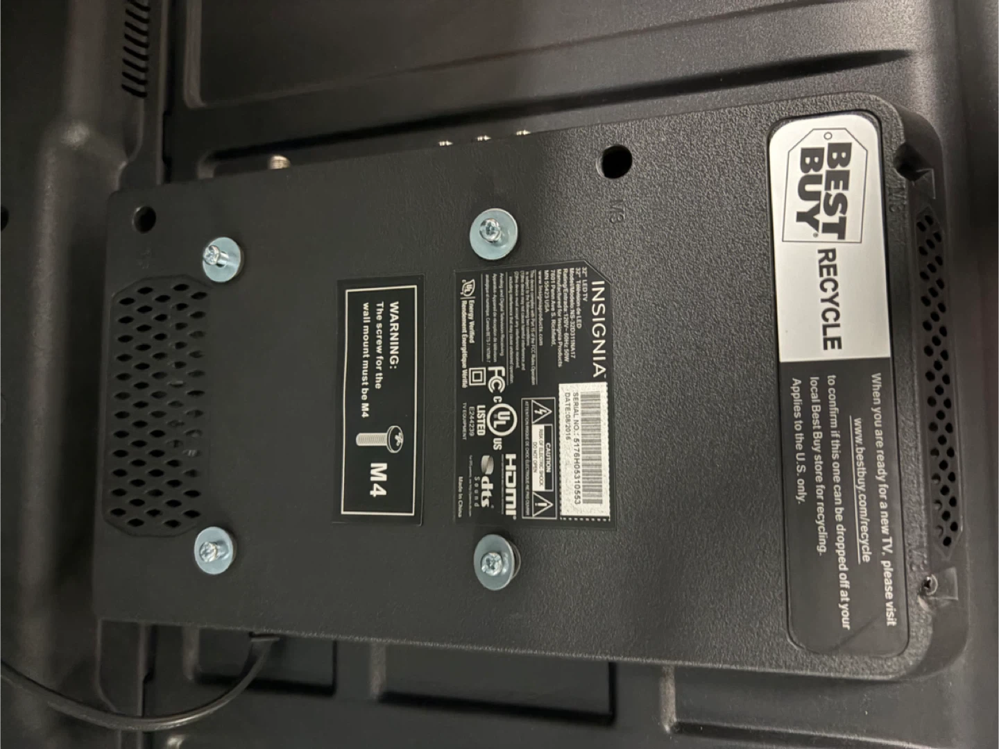 32” insignia LED TV Not Smart TV - photo 3