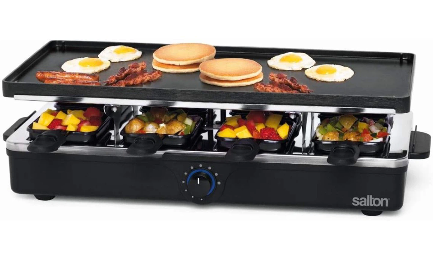 Salton Party Grill/Griddle & Raclette - New!