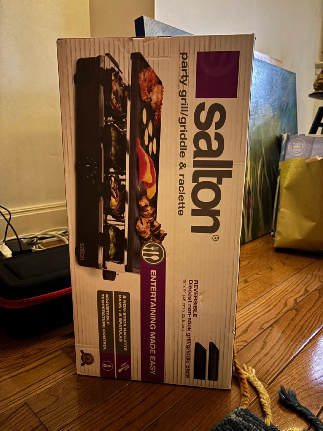Salton Party Grill/Griddle & Raclette - New! - photo 2
