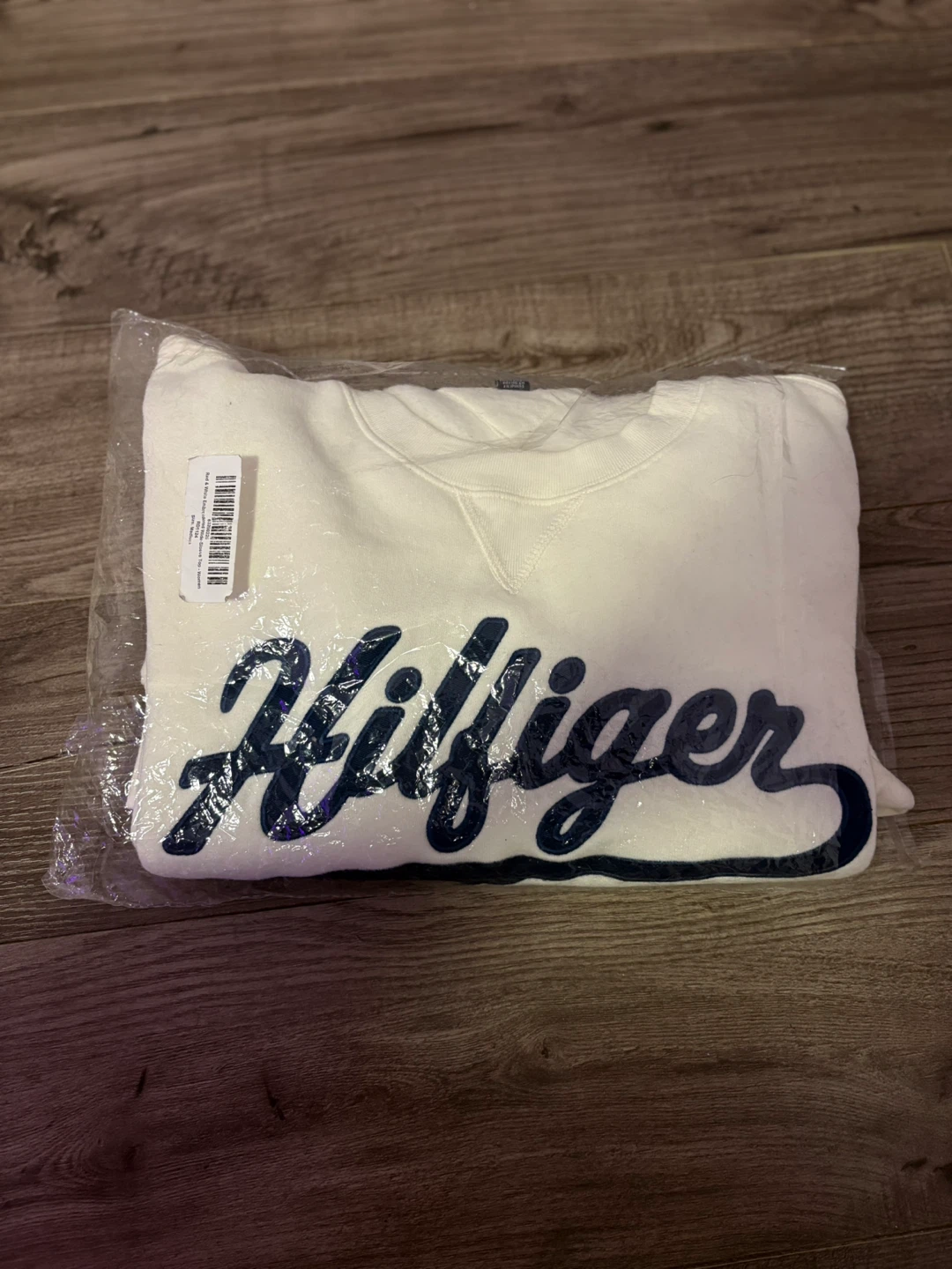 New Tommy Hilfiger Cream Sweatshirt - XL