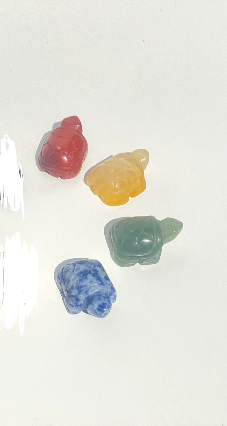 Crystal mini turtle