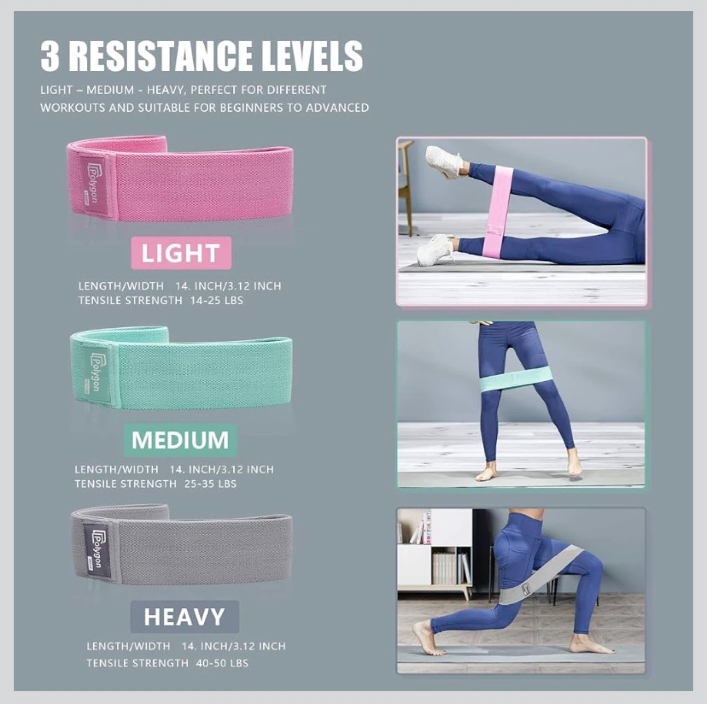 Polygon Resistance bands - photo 3
