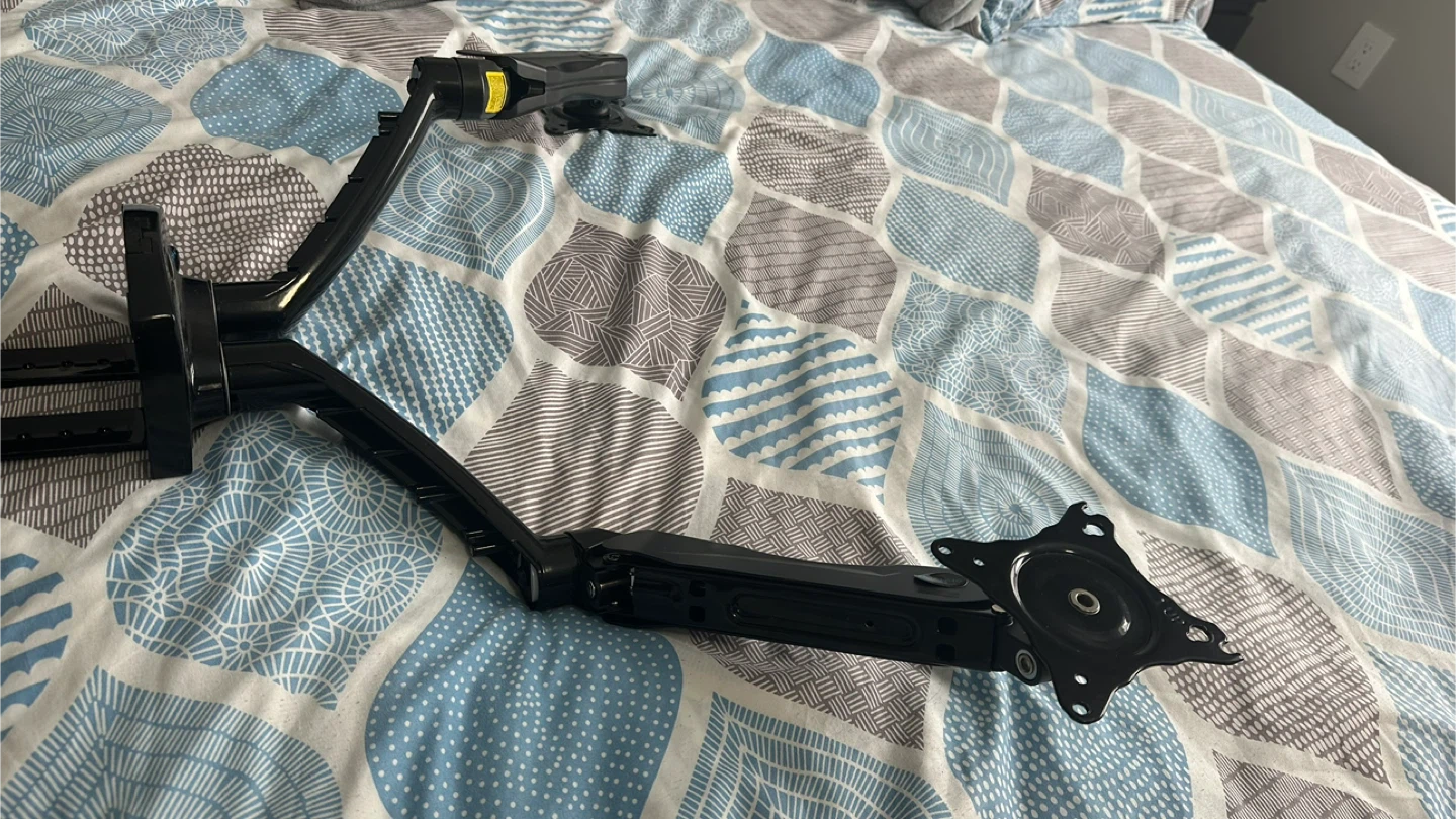 HUANUO Dual Monitor Mount - Black