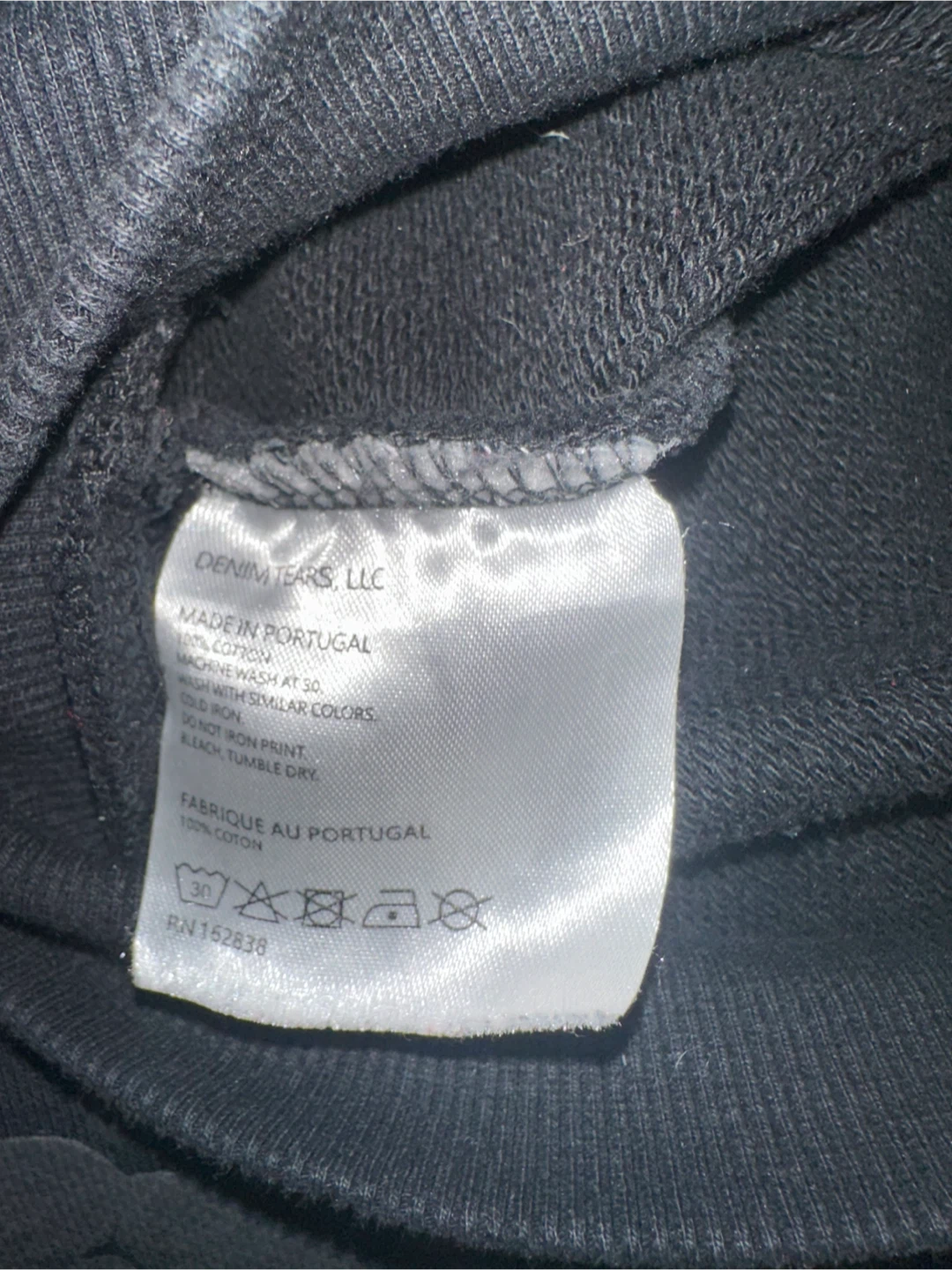 Denim Tears Hoodie, Size L - photo 4