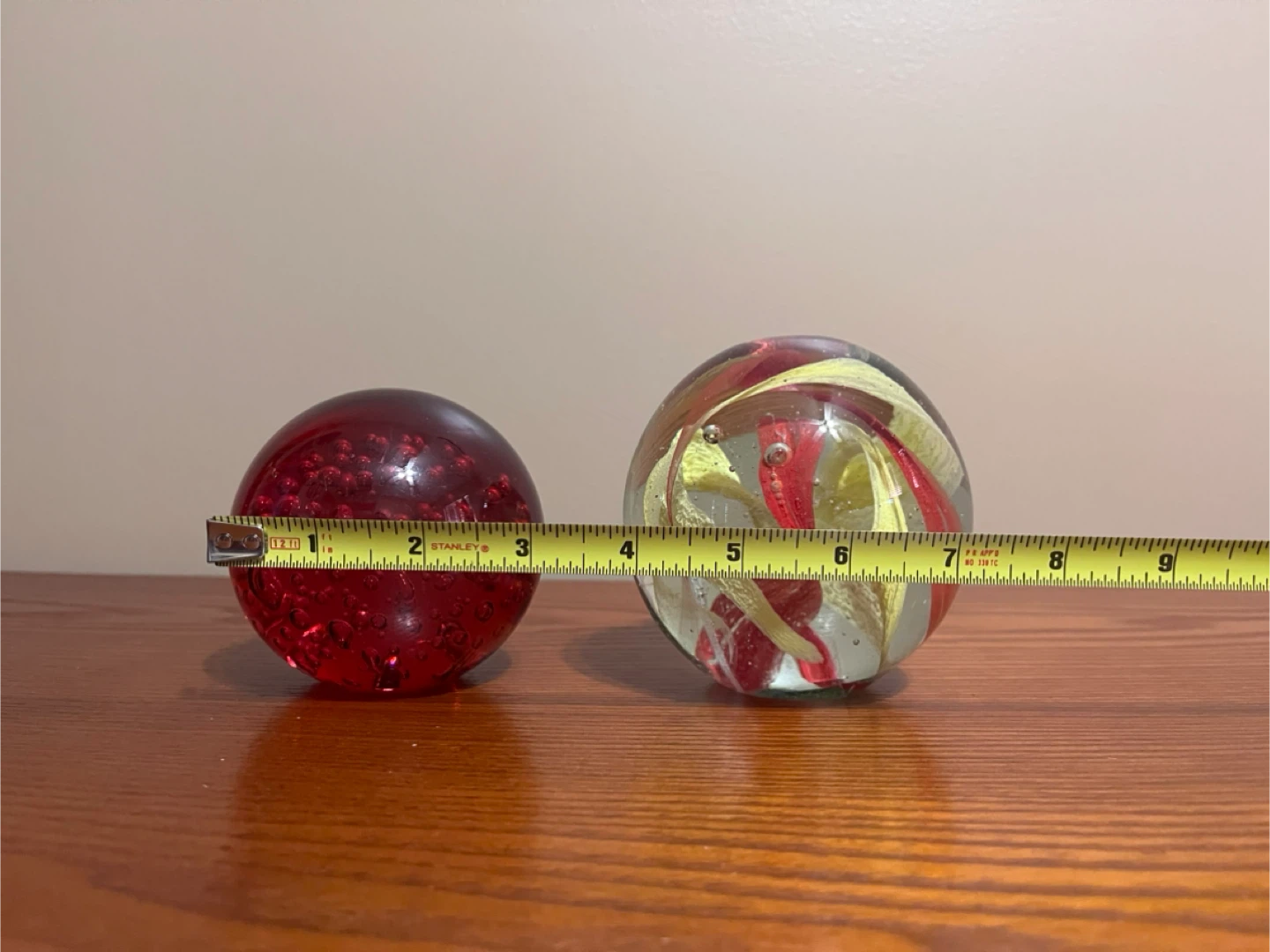 VINTAGE GLASS PAPERWEIGHTS - photo 4