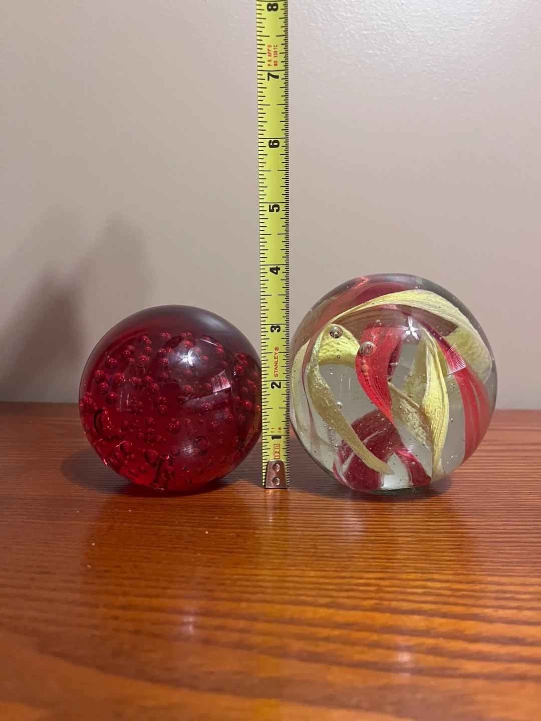 VINTAGE GLASS PAPERWEIGHTS - photo 3