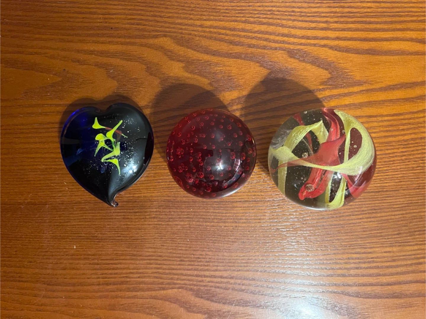 VINTAGE GLASS PAPERWEIGHTS - photo 2