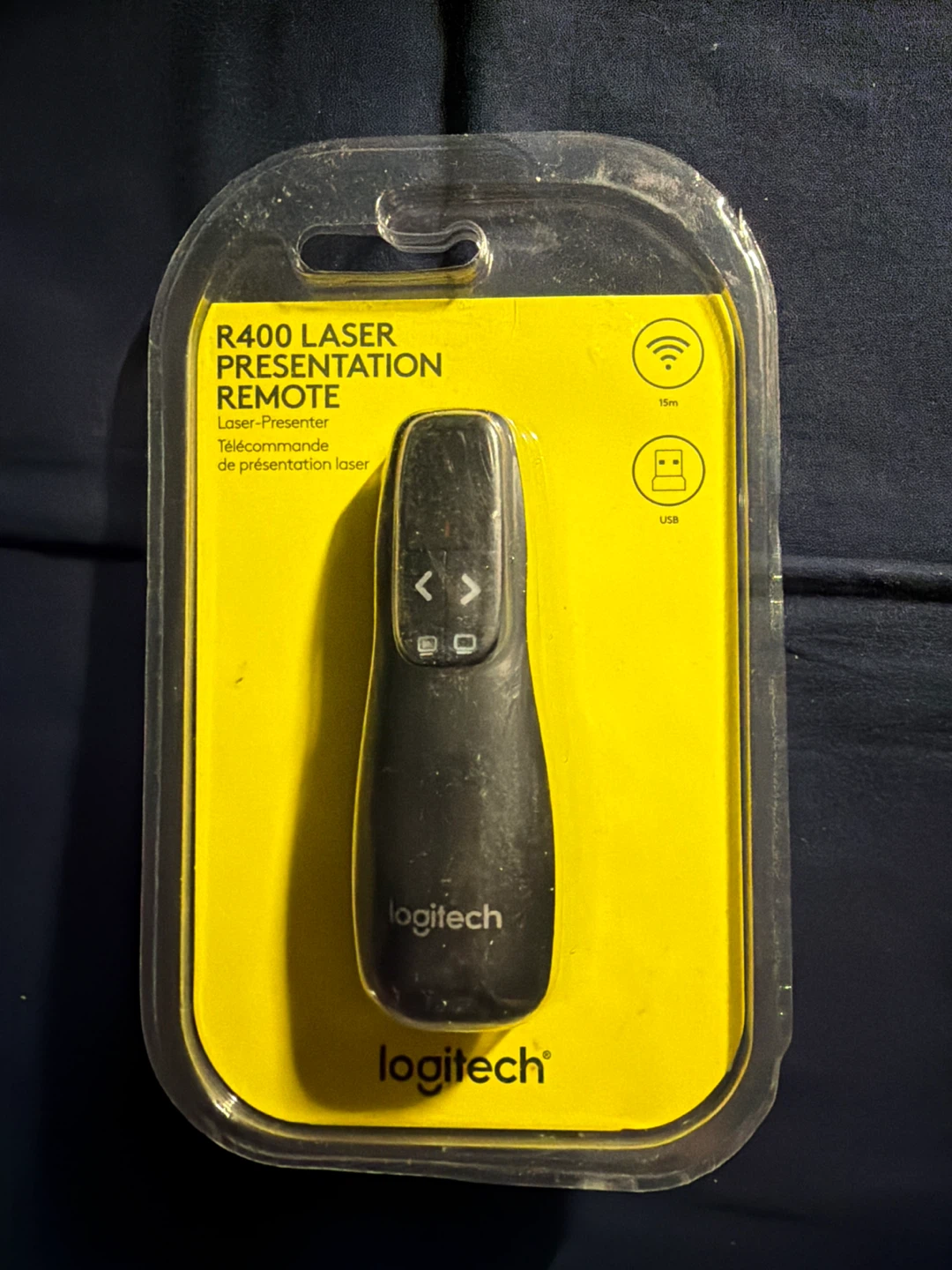 New Logitech R400 Laser Presentation Remote