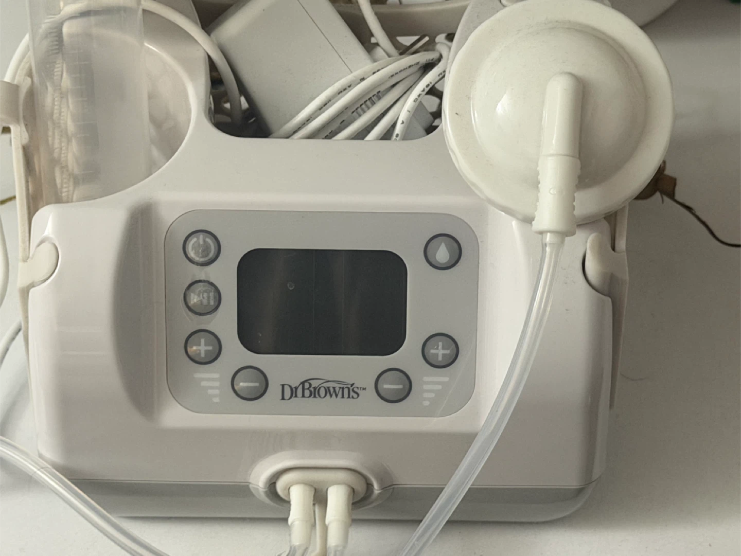Dr. Brown's Breast Pump+ 2 different size flanges - photo 2