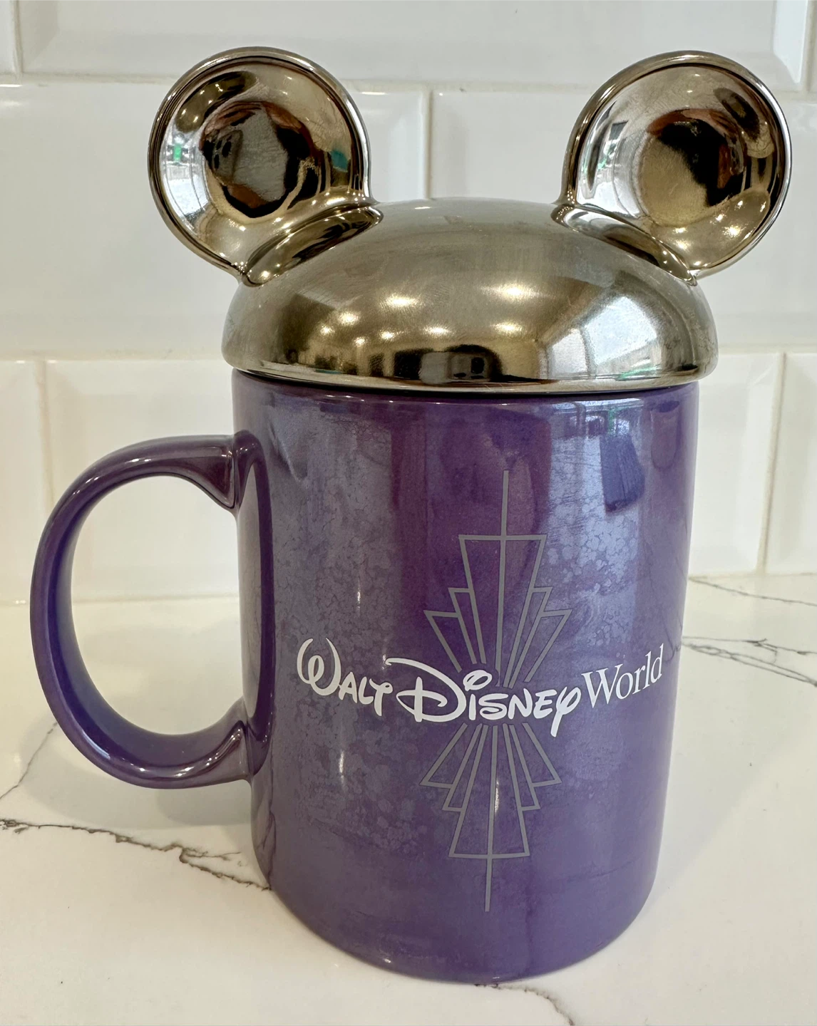 Walt Disney World 100th Anniversary Mug with Mickey ear lid - photo 2