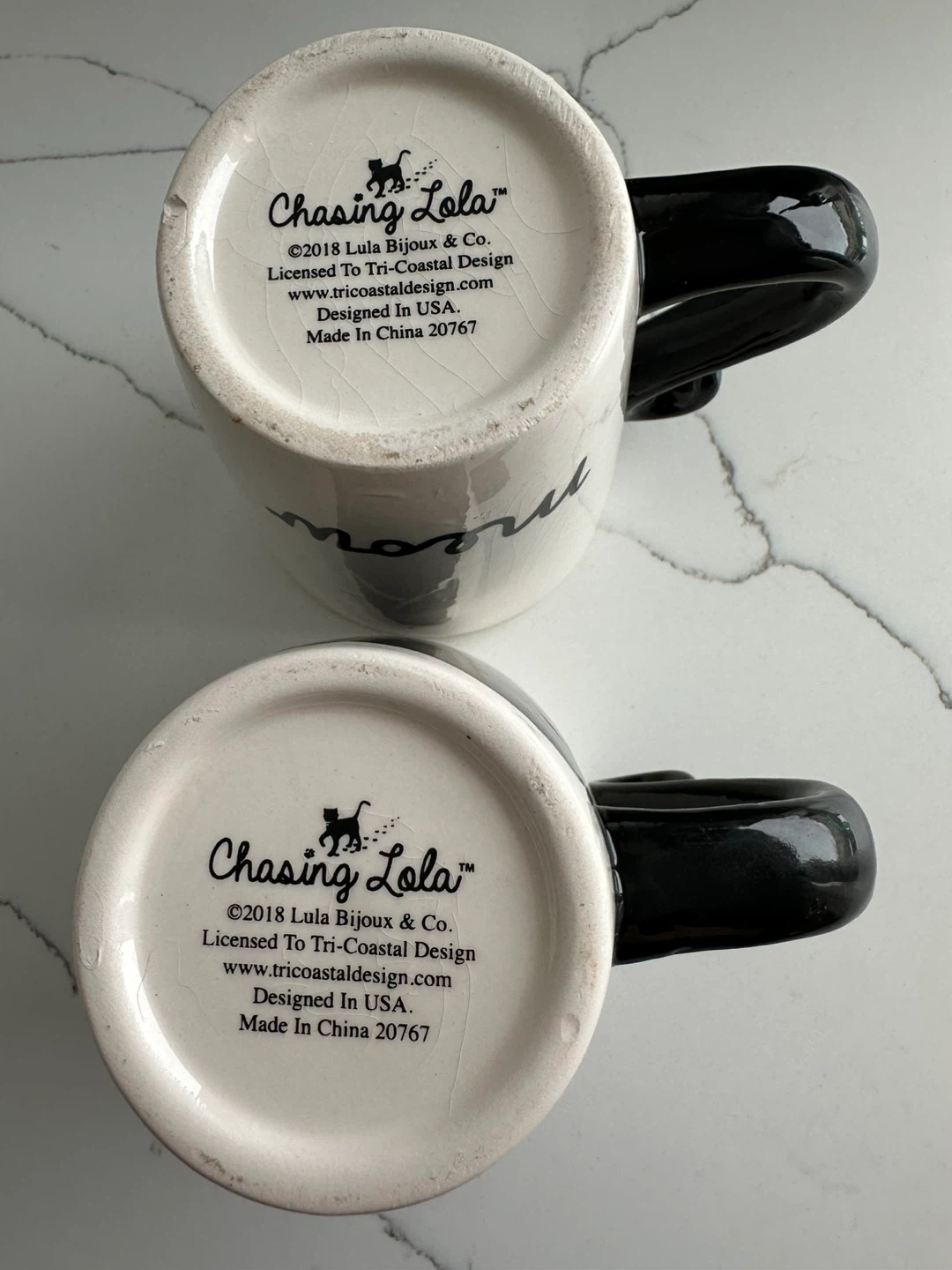 Chasing Lola Cat Mugs - Set of 2 - photo 5