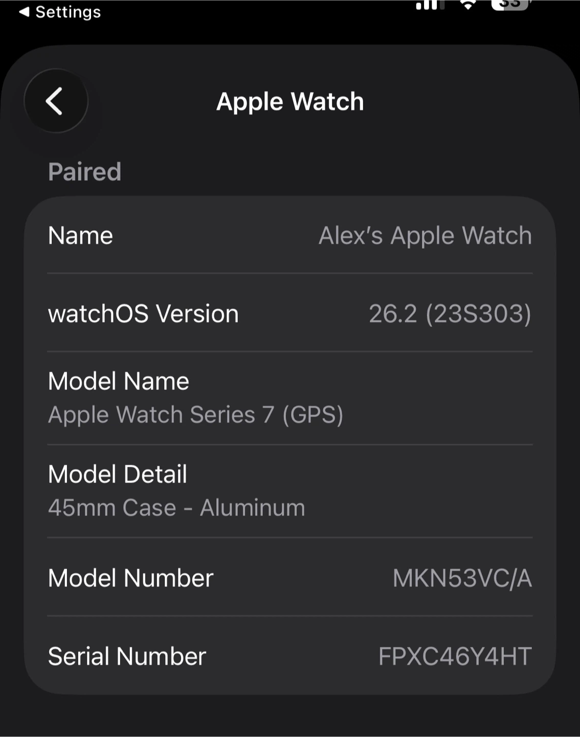 Apple Watch Series 7 45mm Midnight Aluminum - photo 3