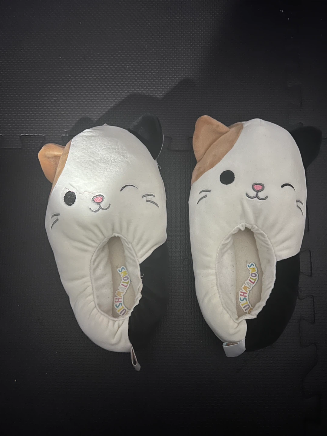 Squishmallows Calico Cat Slippers