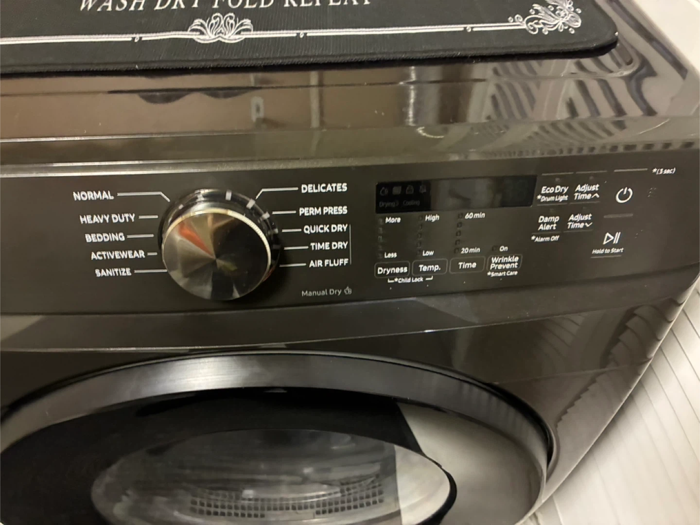 Samsung 7.5 Cu. Ft. Gas Dryer - Black Stainless Steel - photo 4