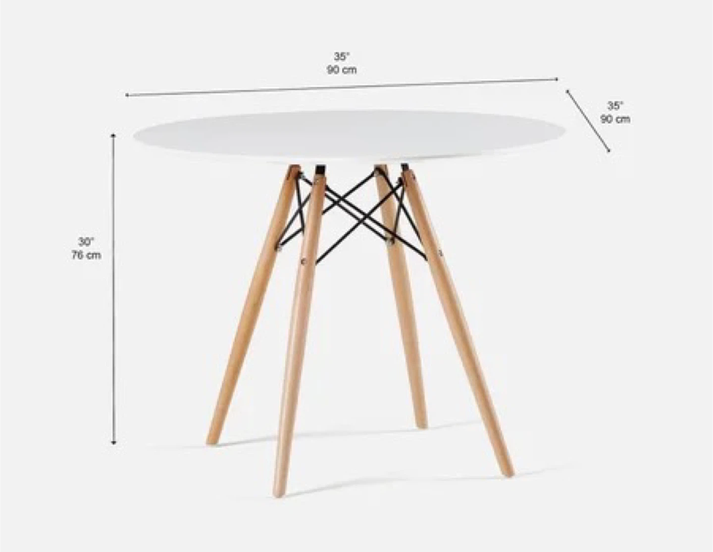 Round Dining Table - photo 2