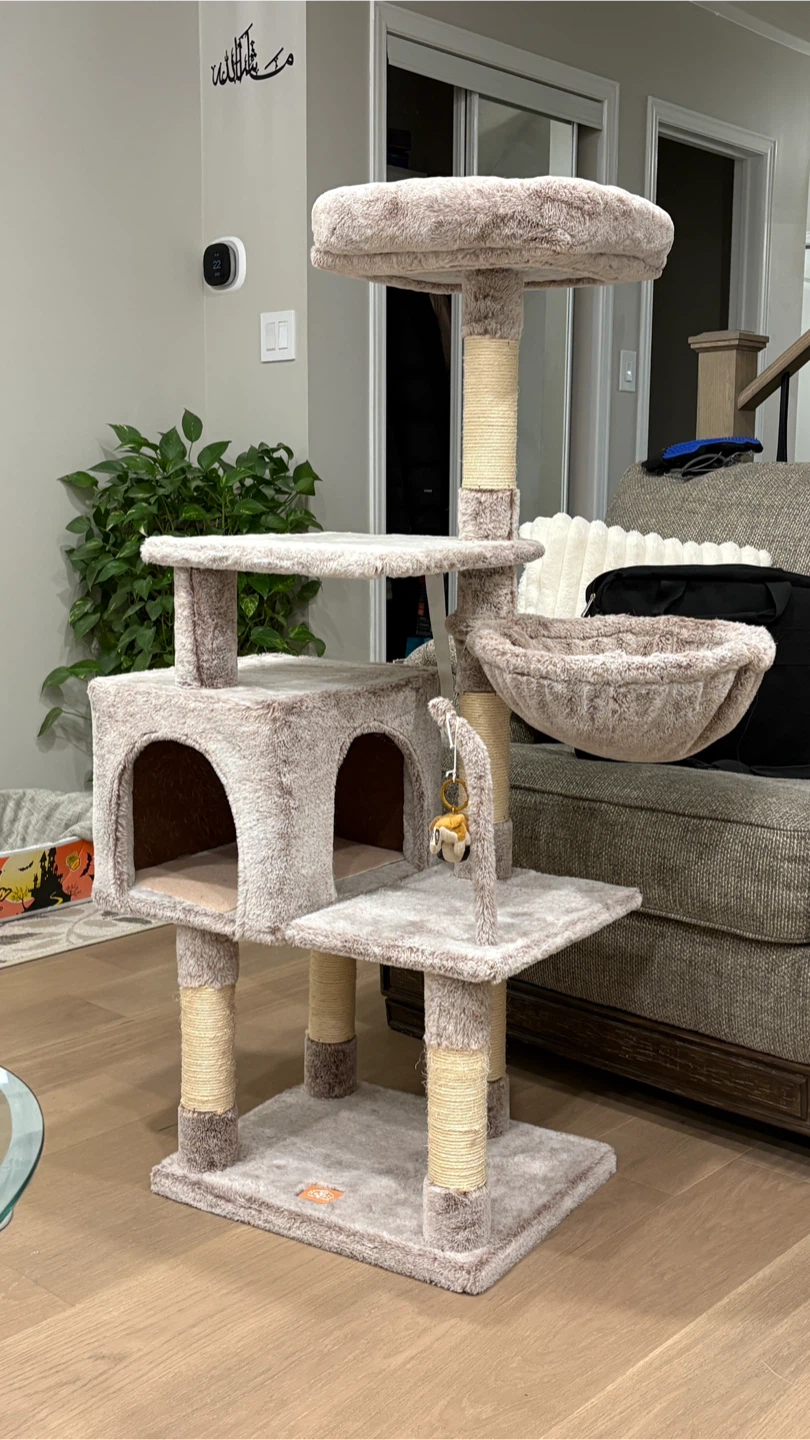 Cat Tree/Condo - Beige Plush - photo 4