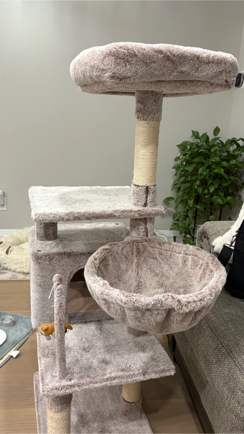 Cat Tree/Condo - Beige Plush - photo 3