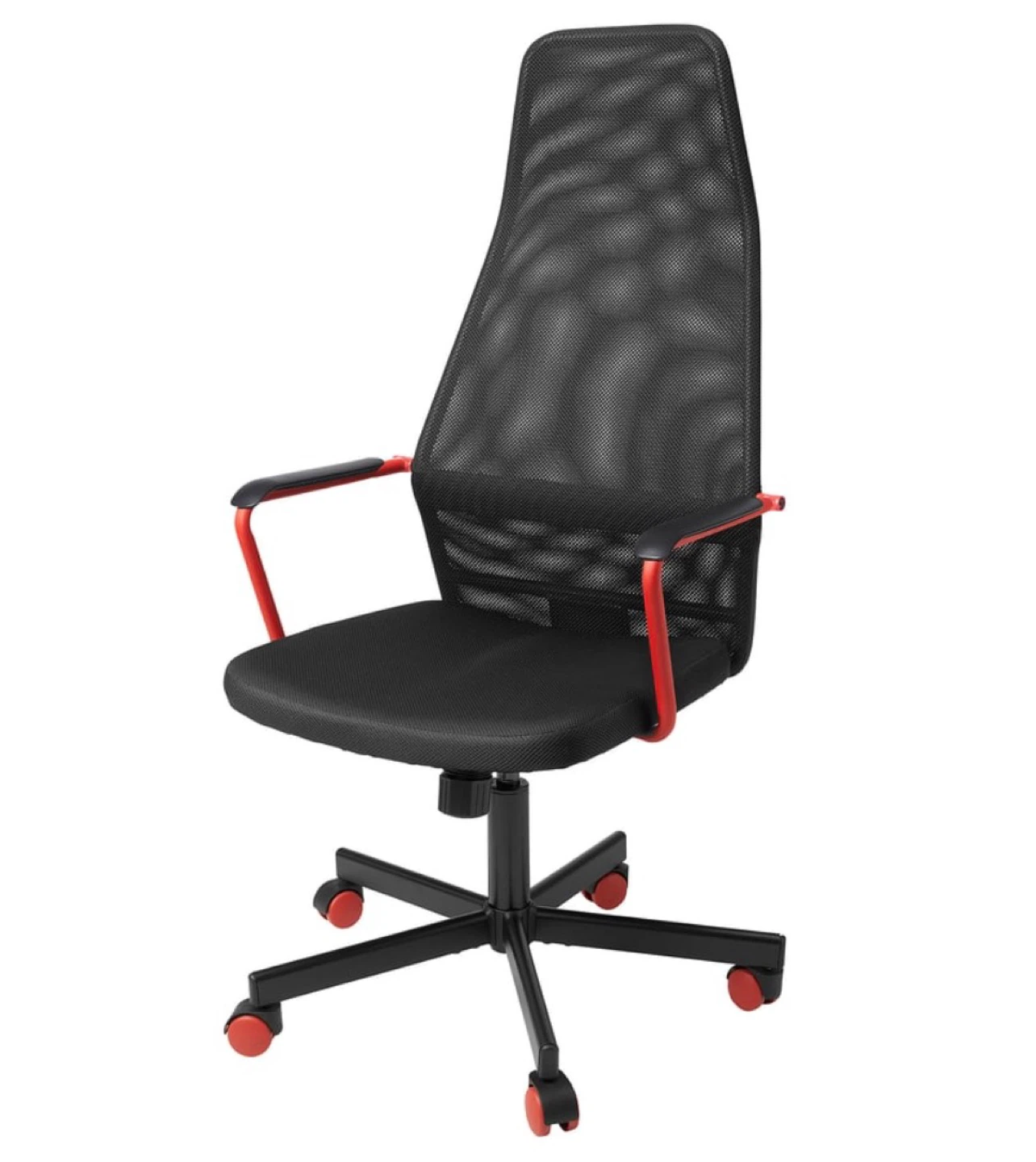 IKEA Matchspel Gaming Chair & Desk - Black/Red - photo 3