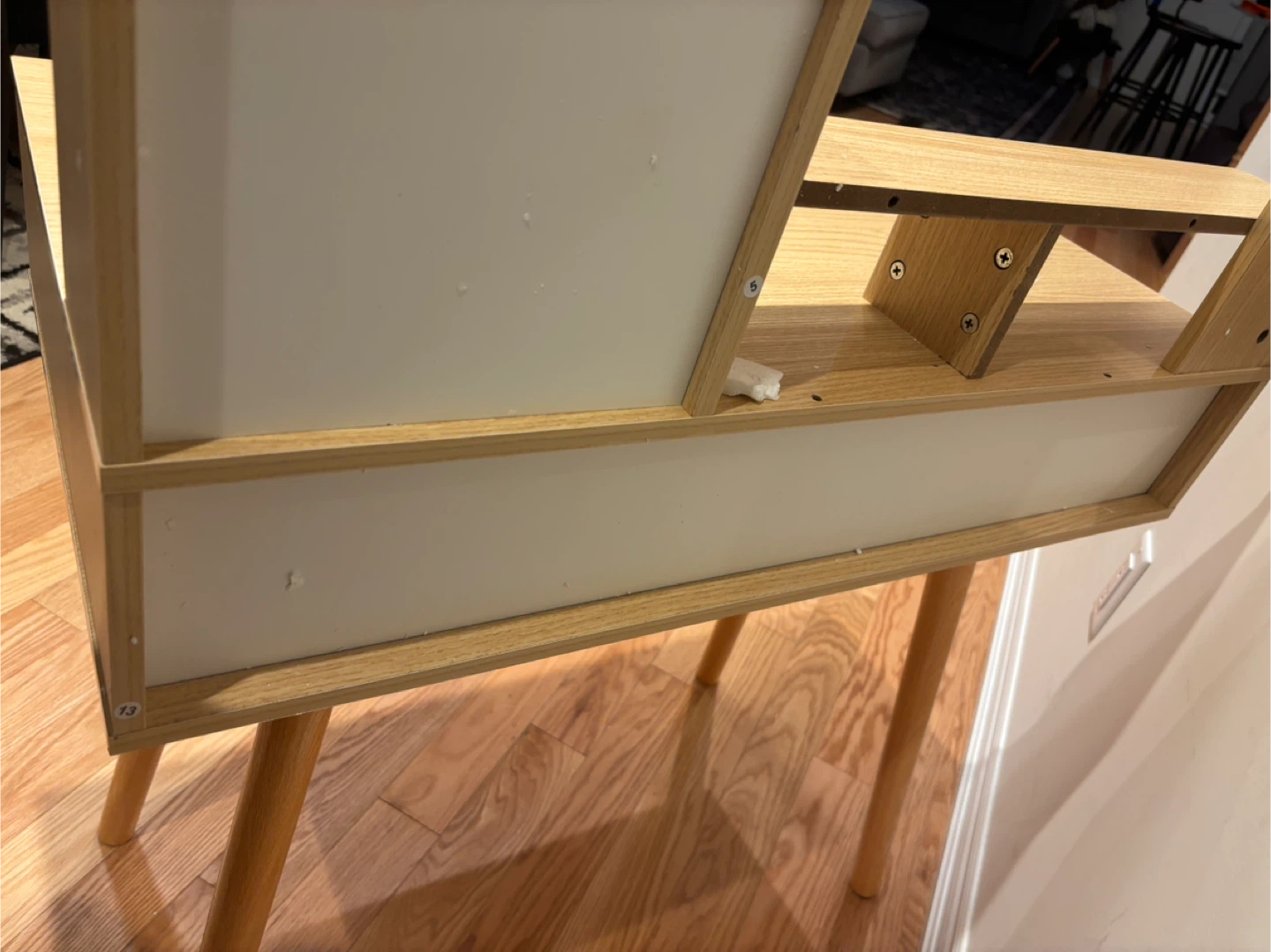 Wooden Desk with Drawers - 32" Length - photo 5