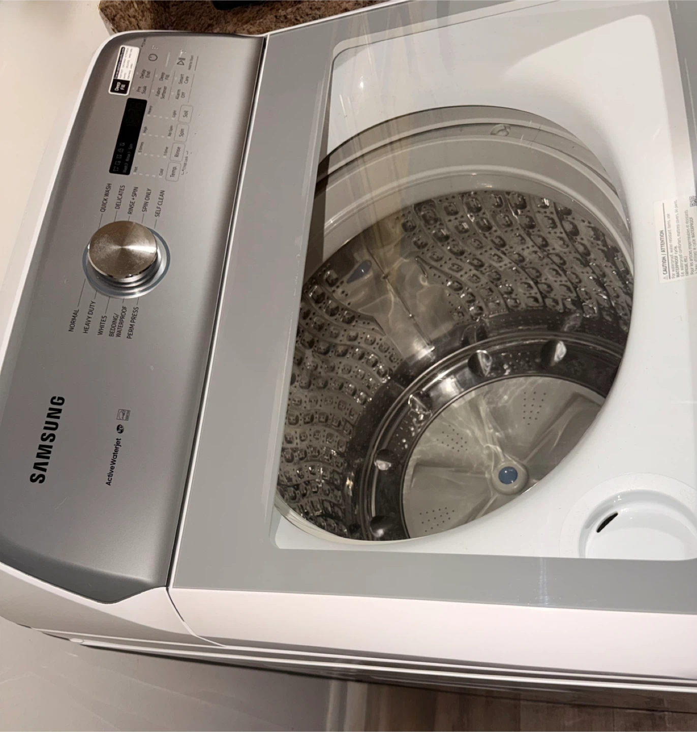 Samsung 5.0 Cu. Ft. High-Efficiency Top Load Washer - White - photo 2