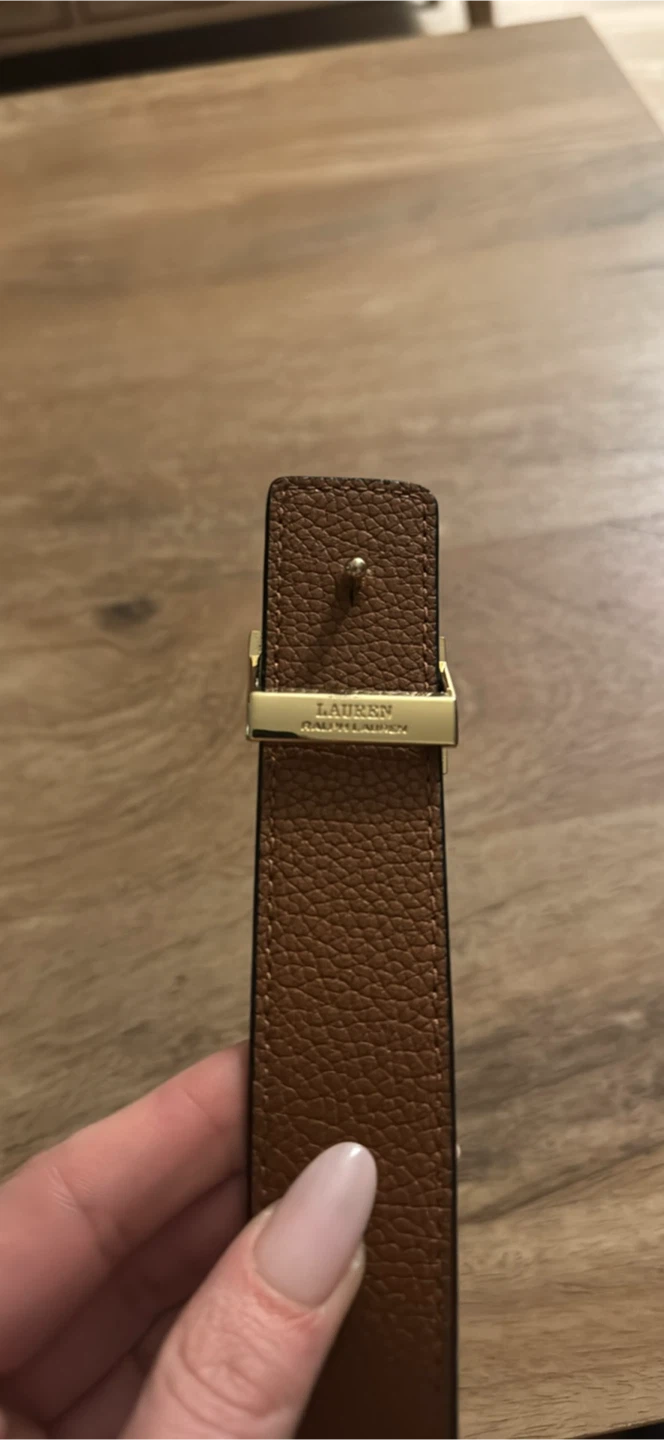 Ralph Lauren Black Leather Belt - photo 2