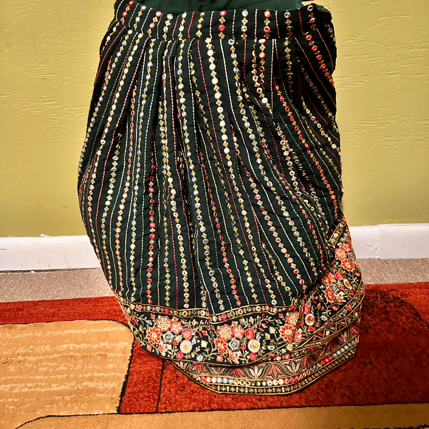 Embroidered Lehenga Skirt - photo 2