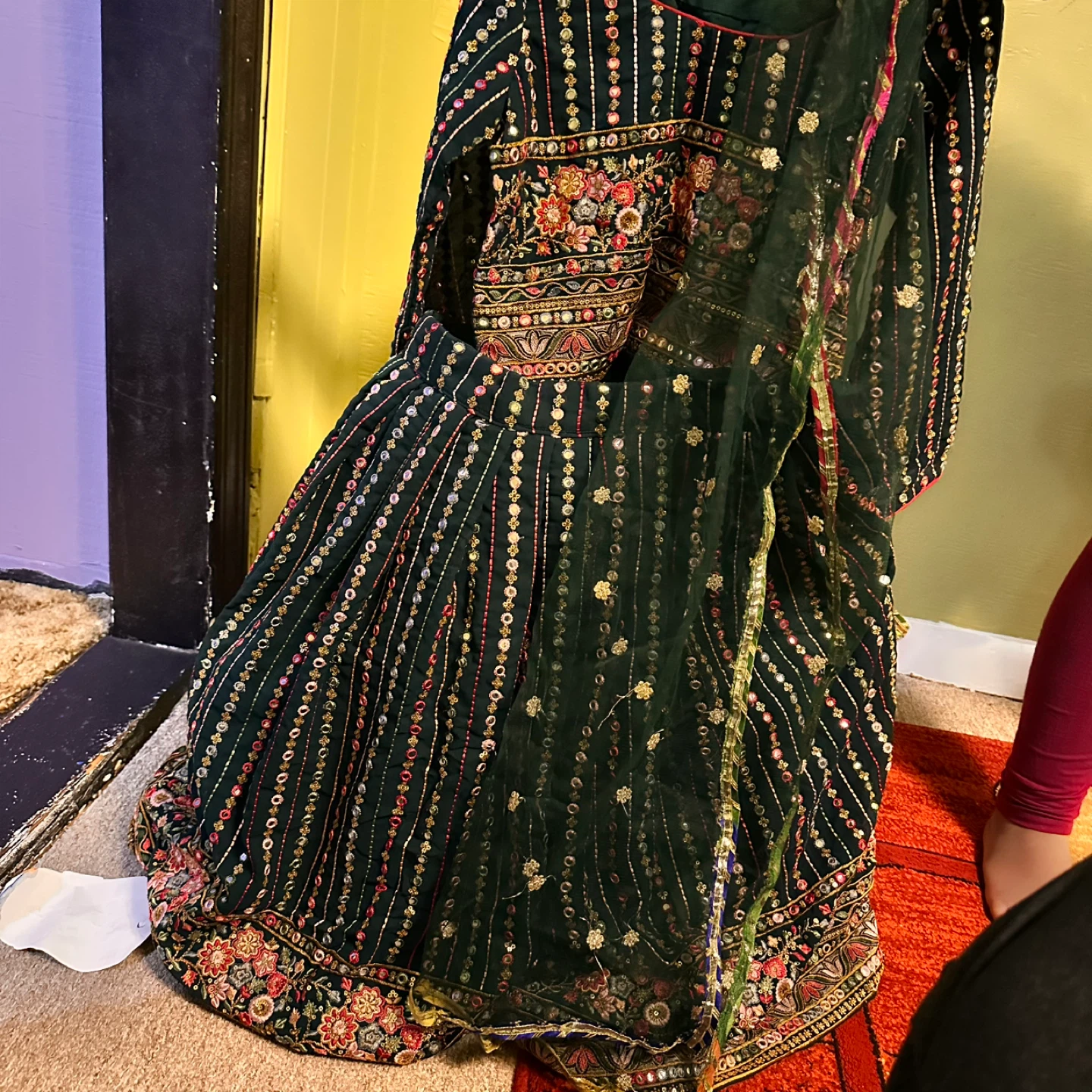Embroidered Lehenga Skirt