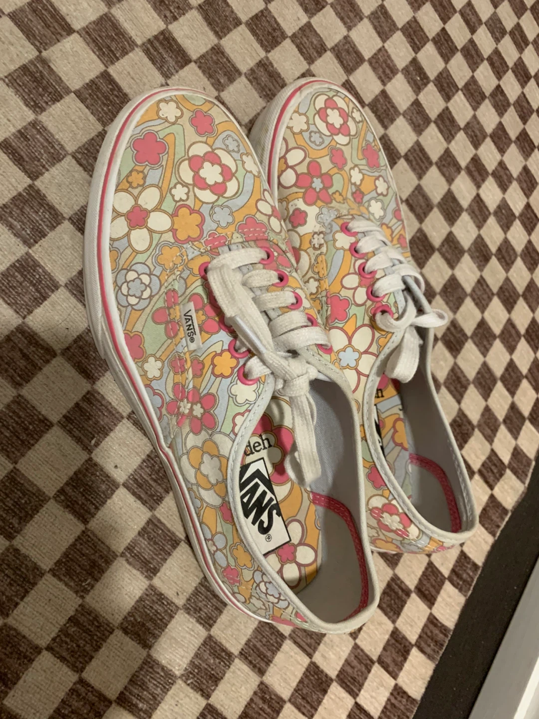 Vans*Aritzia Authentic Floral Sneakers