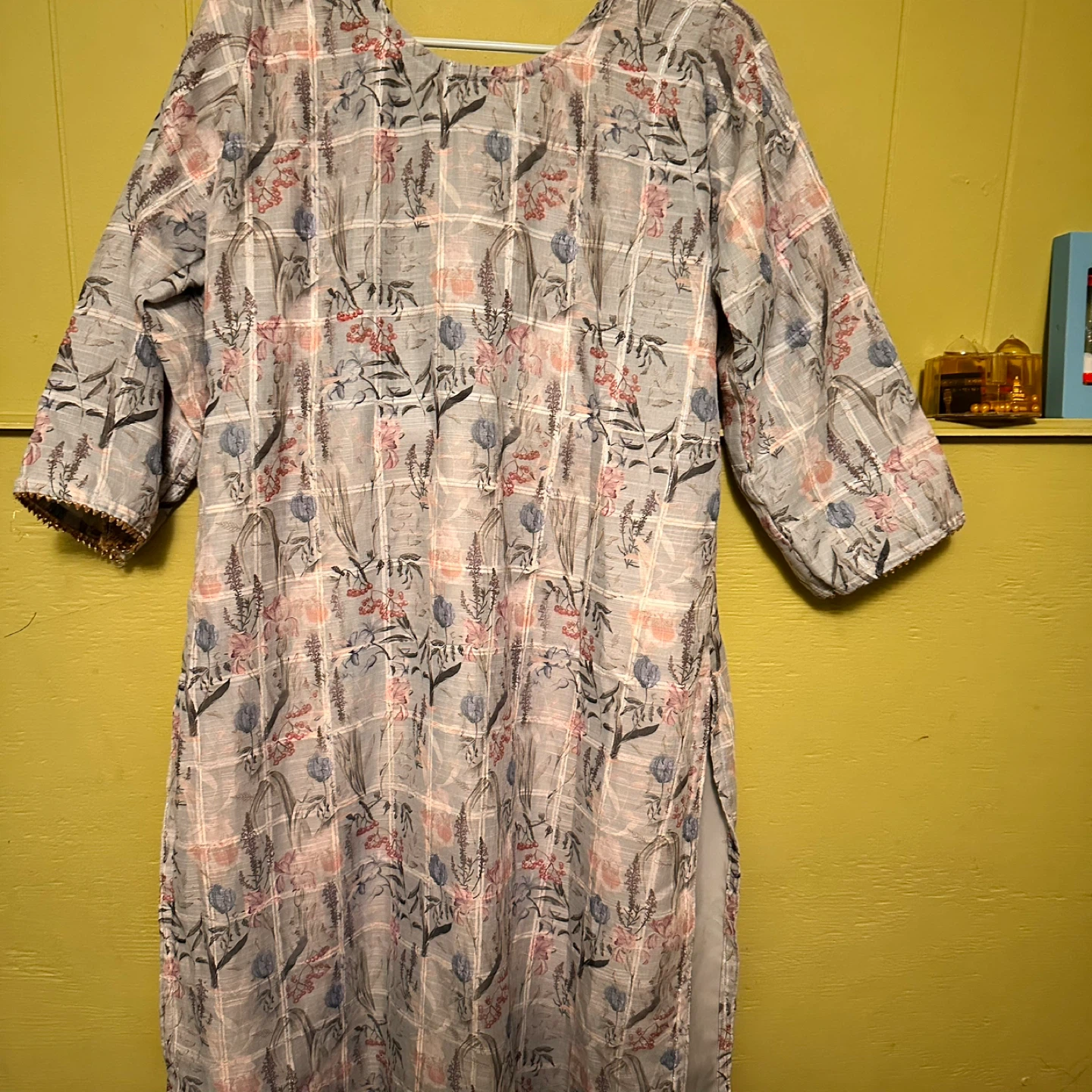 Floral Print Dress & Pants Set - photo 3