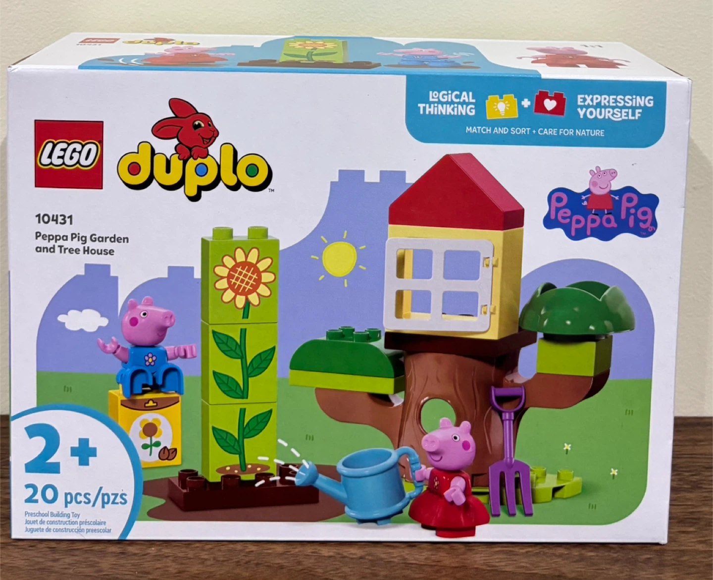 LEGO Duplo Peppa Pig Garden and Tree House
