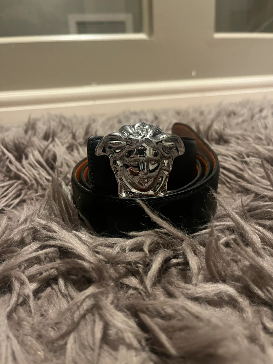 Versace Medusa Leather Belt - photo 2