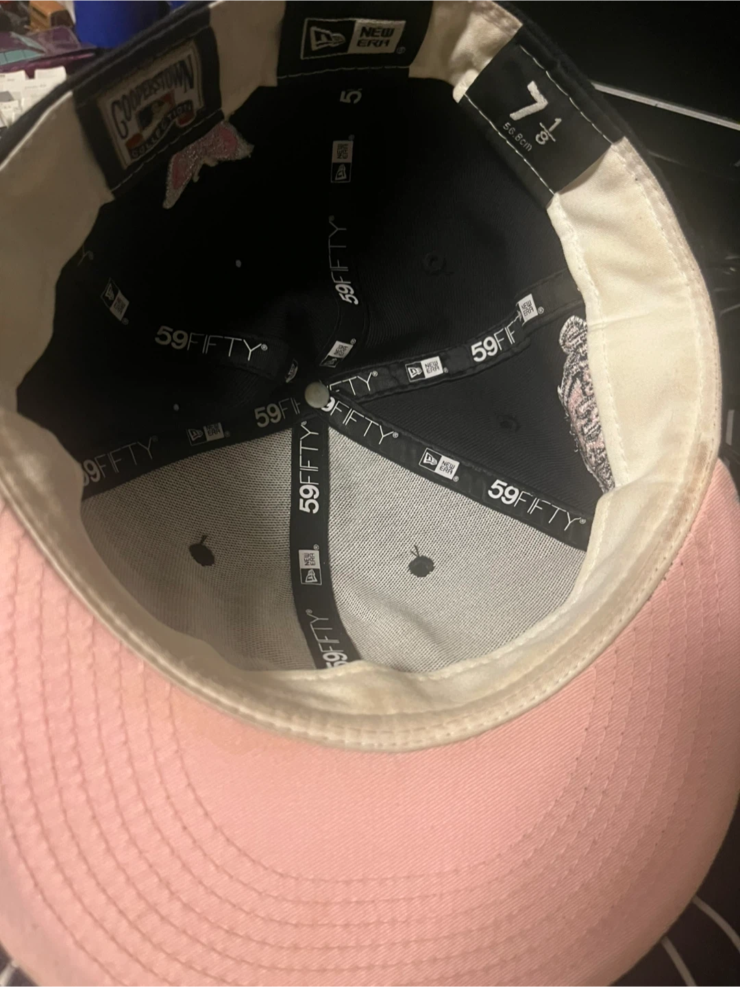 New Era NY Yankees 59FIFTY Hat Size 7 1/8 - photo 4