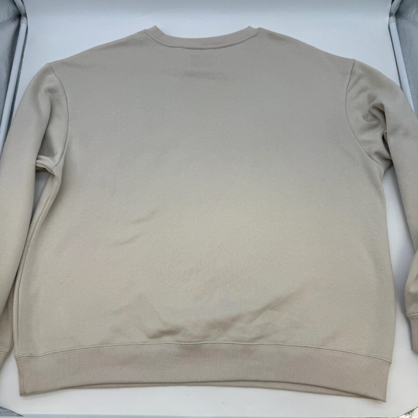 Urban Man XL Beige Crewneck Sweatshirt Like New - photo 5