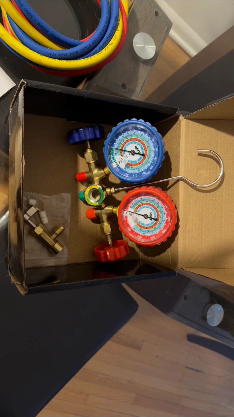 OMT AC Gauge Set for Car AC System - NEW! - photo 2