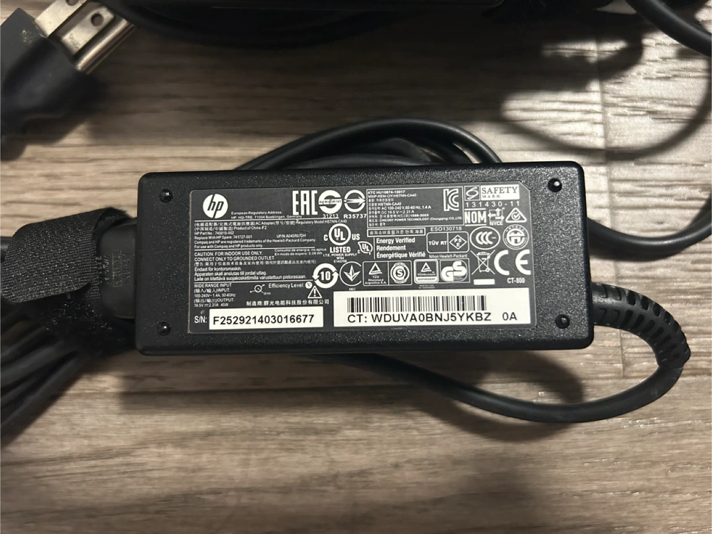 HP Laptop Power Adapters – 45W (2 units) - photo 2