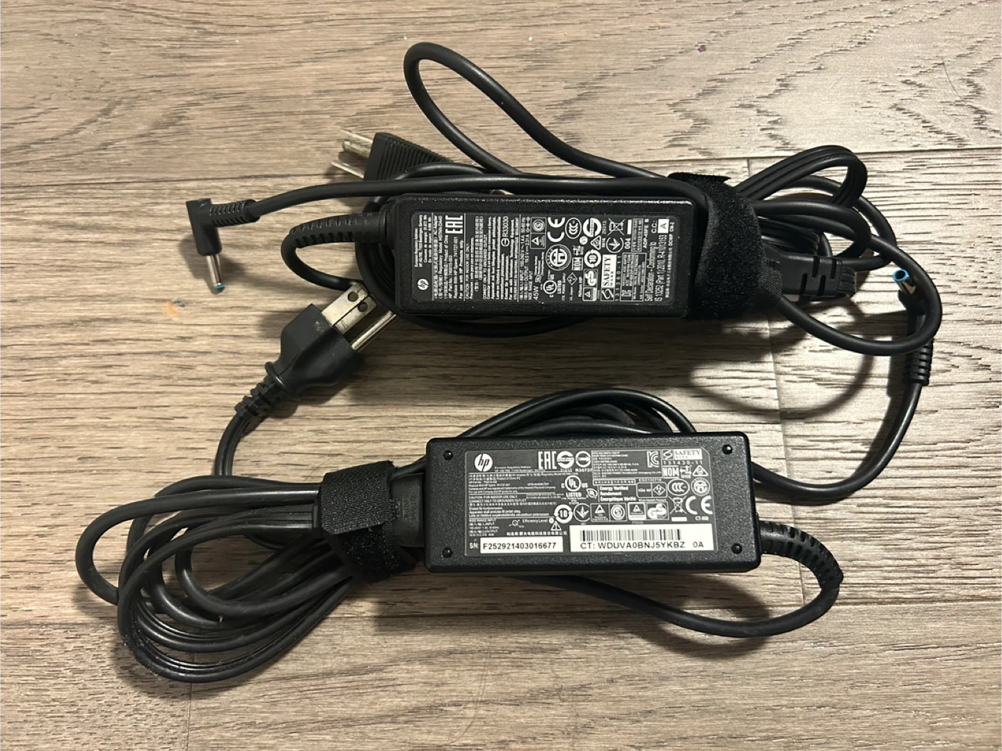 HP Laptop Power Adapters – 45W (2 units)
