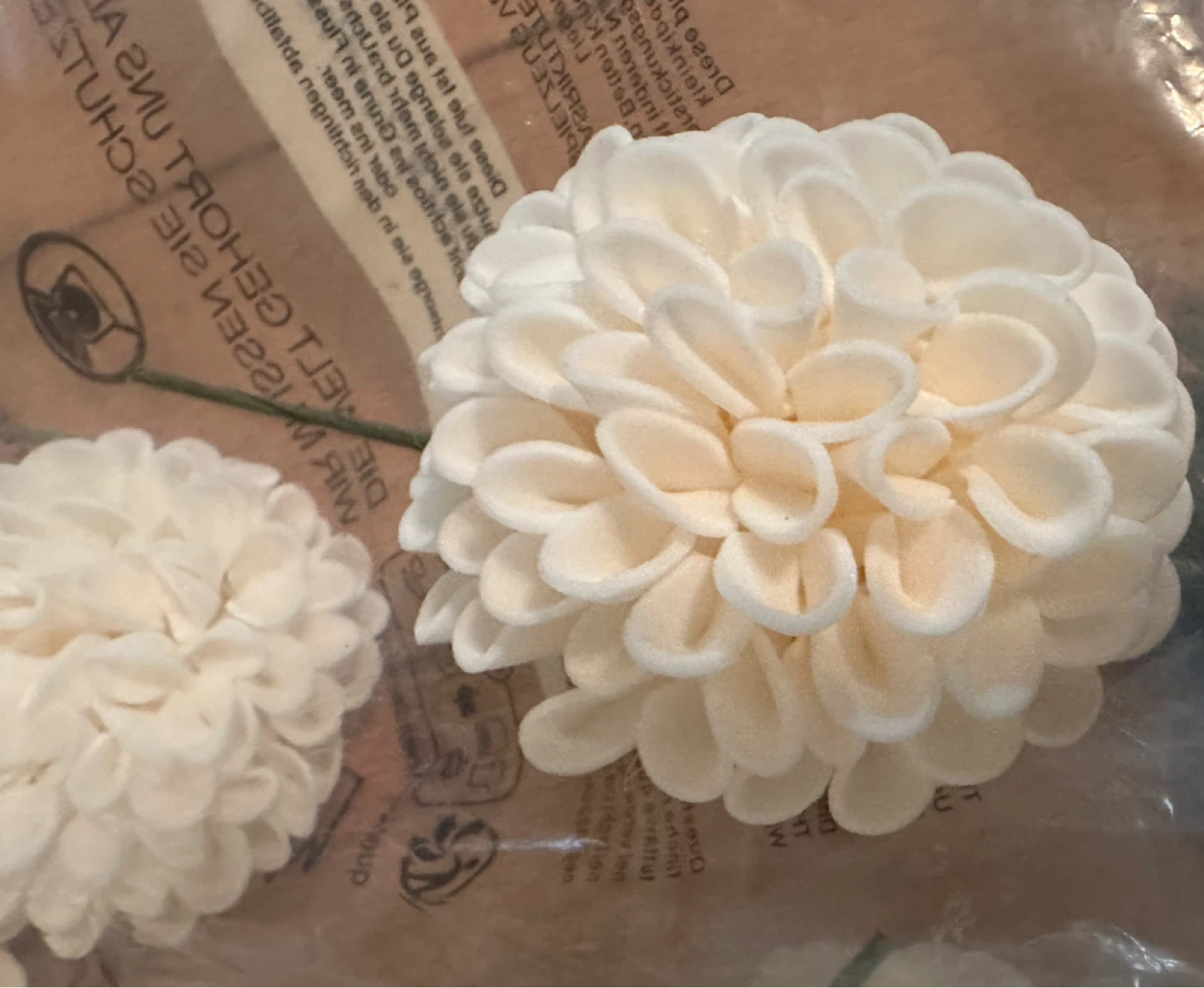 Artificial Flowers - White, Blue, Beige - photo 5
