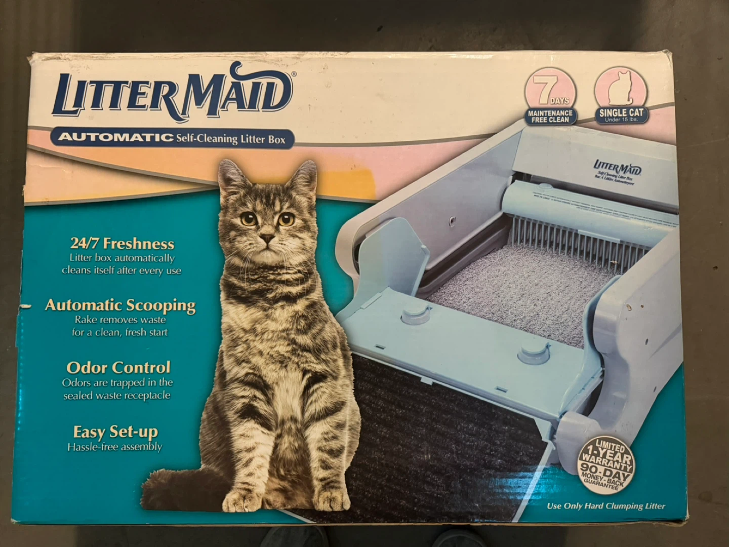 New Littermaid Automatic Self-Cleaning Litter Box