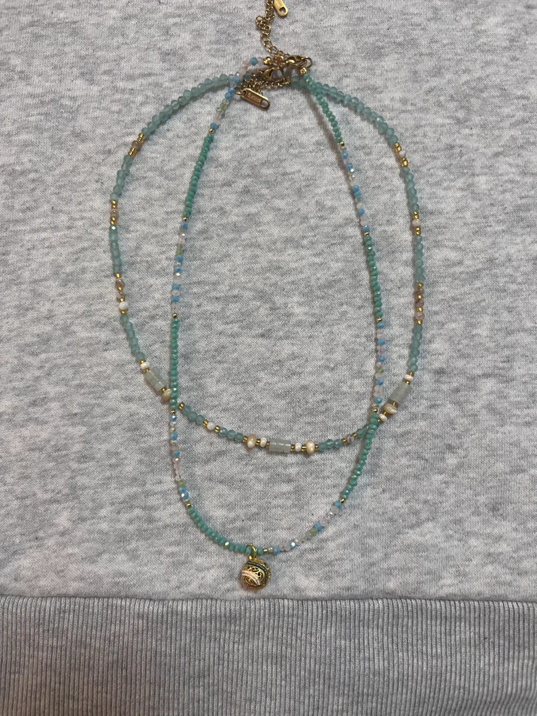 Beaded Layered Necklace