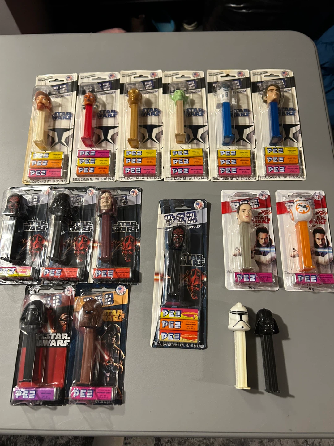 Star Wars PEZ Candy Dispensers