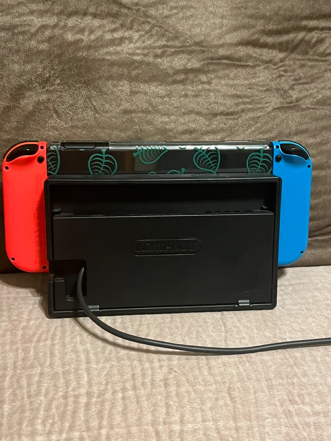 Nintendo Switch w/ Dock, Charger, Animal Crossing Case - photo 3