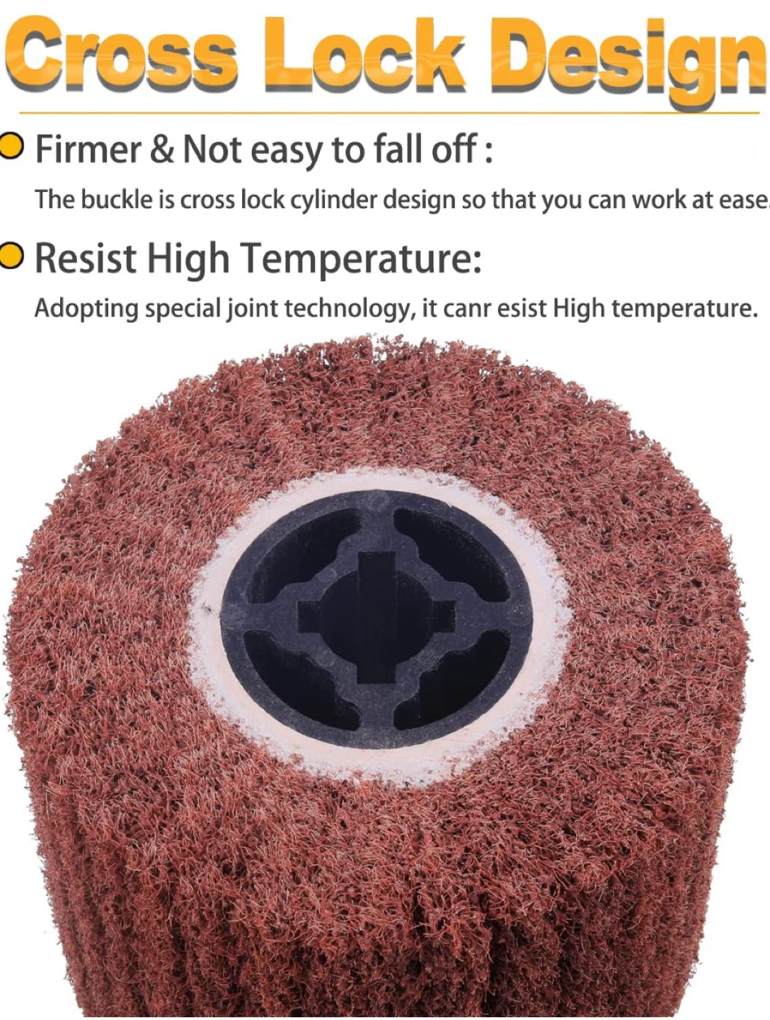 AOKLIT Single piece Non-Woven Abrasive Buffing Wheel - photo 2